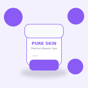 کرم مراقبت شب Pure Skin مناسب انواع پوست